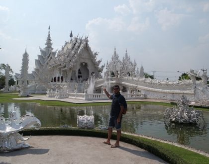 Tayland'ın En Güzel Tapınağı Chiang Rai Beyaz Tapınak